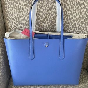 NWT Kate Spade Molly Large Tote (Blue/Purple)